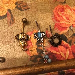Belly button rings
